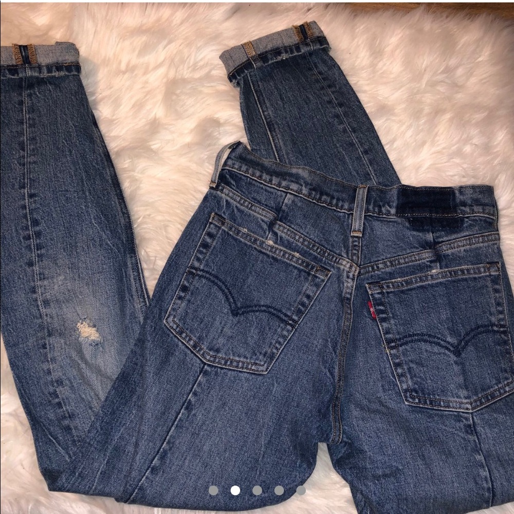 LEVIS 501 ALTERED SKINNY JEANS
